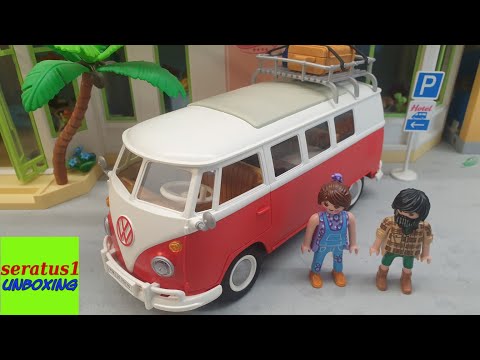 Playmobil VW Bus T 1 Camper Camping 70176 unboxing seratus1