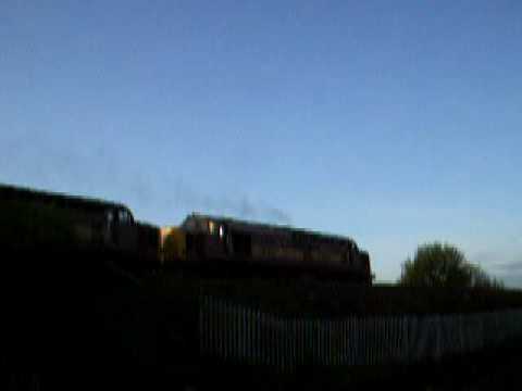 37670 and 37401 pass Inverkeithing