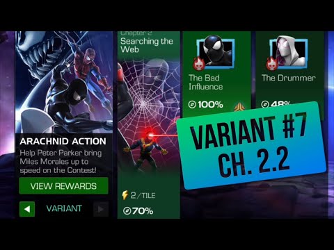 Variant #7 Ch.2.2 vs IMIW, Ultron, Professor X, Emma Frost, Diablo, Quake, Spidergwen | MCOC