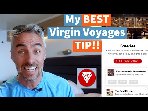 Virgin Voyages: Learn WHY & HOW to Book Dinner and Shows ASAP - You Will Thank Me!