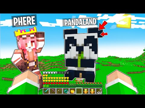 I BUILD PANDA CITY FOR PHERE BIG REGINA - BIG VANILLA MINECRAFT