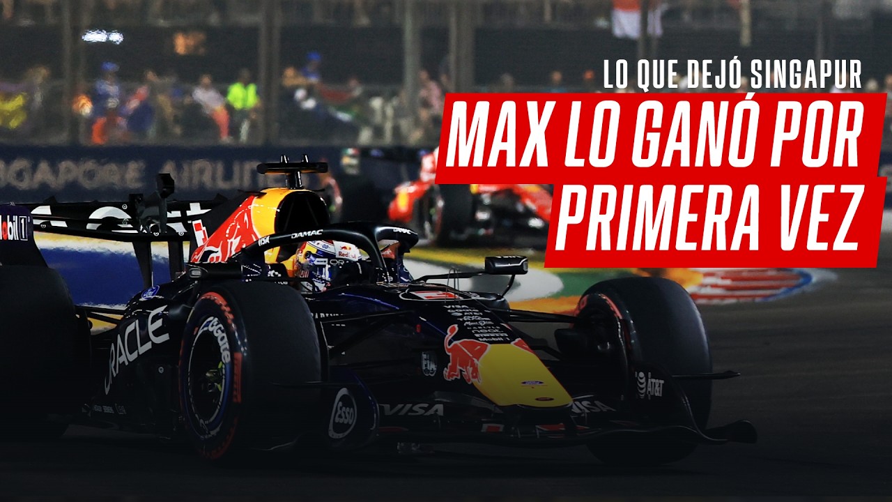 ¡MAX DOMINÓ DE PRINCIPIO A FIN EN SINGAPUR! | FRANCO TUVO QUE ABANDONAR POR PROBLEMAS EN SU ALPINE
