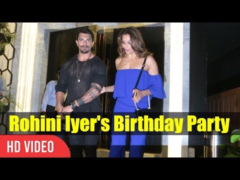 Bipasha Basu And Karan Singh Grover At Rohini Iyer's Birthday Party | Raindrop Media