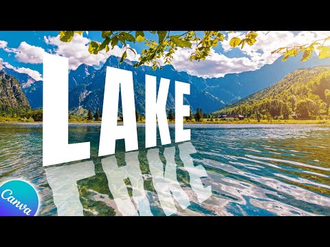 How to Create Perspective Text with Reflection Effect in Canva