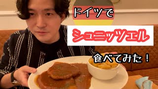 ドイツでシュニッツェルを食べてみたら最高だった！