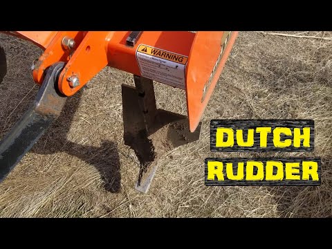 Deere Kubota deep plow