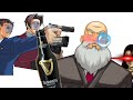 Ace Attorney but Judge is 500% drunk