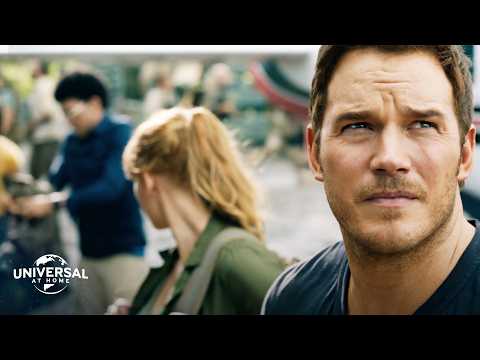 Chris Pratt Calms a Deadly Raptor - Extended Preview