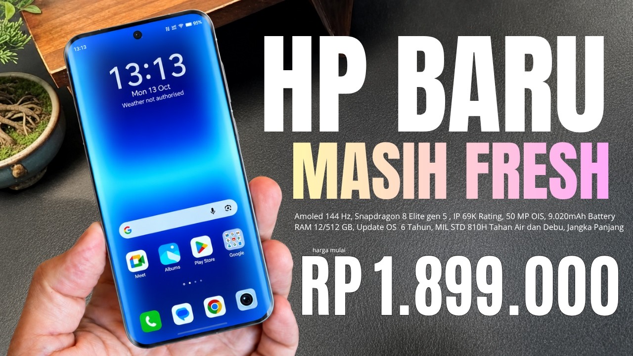 BARU RILIS SEMEWAH INI‼️RAM 12/512GB + 9020mAh - HP TERBARU DAN TERBAIK SEPTEMBER 2026
