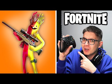PRIMEIRA VEZ NO FORTNITE COM FLAKES E MANTEIGA