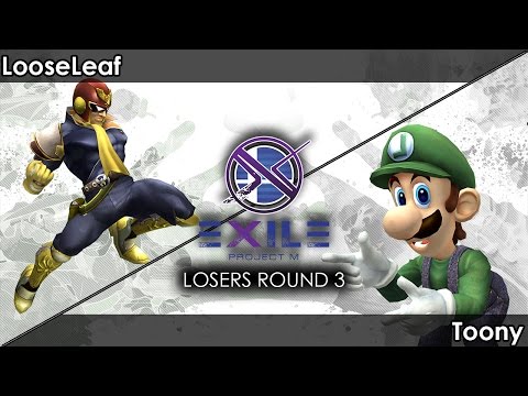 Project M: LooseLeaf (Falcon/G&W/Snake) V Toony (Luigi) - Exile 78 Tournament SSBPM