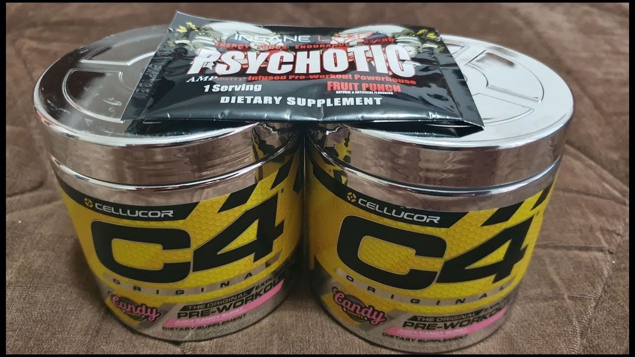 DICA DE PRÉ-TREINO IMPORTADO C4 CELLUCOR