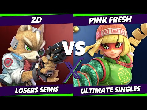 S@X 479 Losers Semis - Pink Fresh (Min Min) Vs. ZD (Fox) Smash Ultimate - SSBU