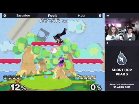 Short Hop Pear 3 - Pool 2 - Jaysotee (Marth) vs HaoTwo (Fox)