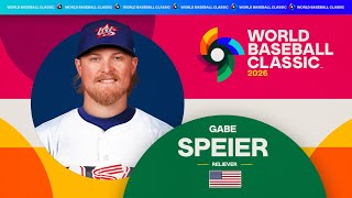 The newest addition to the Team USA roster is reliever Gabe Speier! 🇺🇸