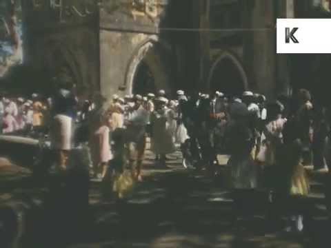 1960s Barbados, Sunday at St John Church, Rare Caribbean Home Movies