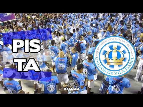 Vila Isabel 2016 - Bateria (Pista) - Ensaio técnico