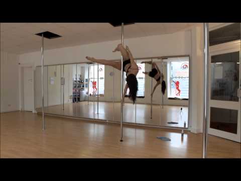 Pole Dancing Tutorial Holy Drop by Ashleigh
