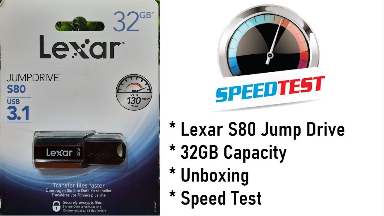 USB Lexar 32GB JumpDrive S80 USB 3.1 màu đen - LJDS080032G-BNBNU