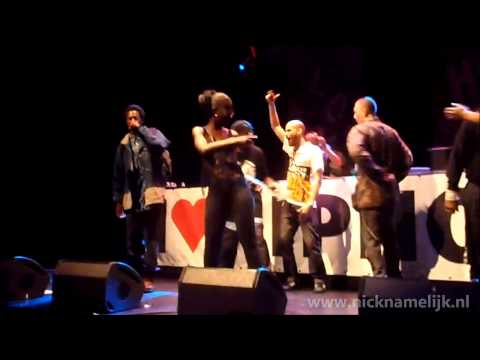 Donald D & Lenell Brown  (& freestyle session..) @ I Love HipHop, Paard, The Hague, 23-06-2013