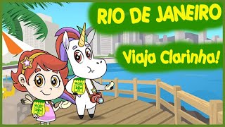 Viaja Clarinha: Rio de Janeiro - Desenho infantil - Música A Canoa Virou