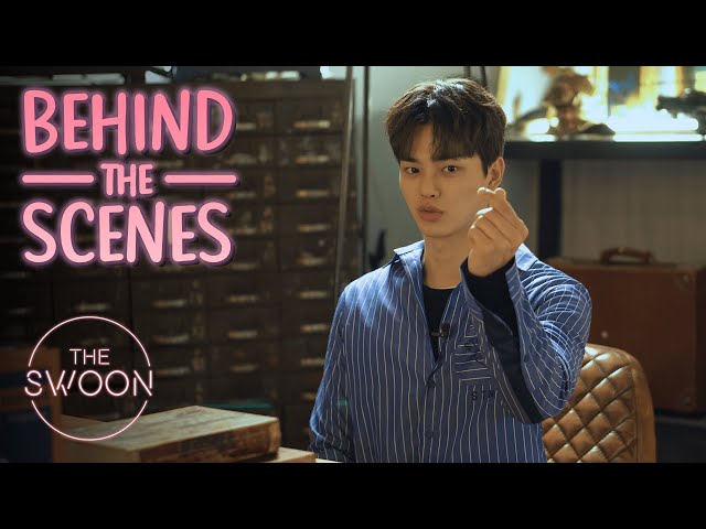 [Behind the Scenes] Song Kang and Jung Ga-ram look after Kim So-hyun | Love Alarm [ENG SUB]