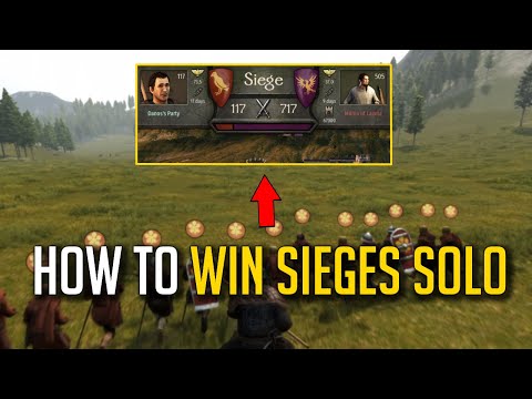 How to Solo(With Own Party) Siege Towns/Castles - Mount & Blade II: Bannerlord