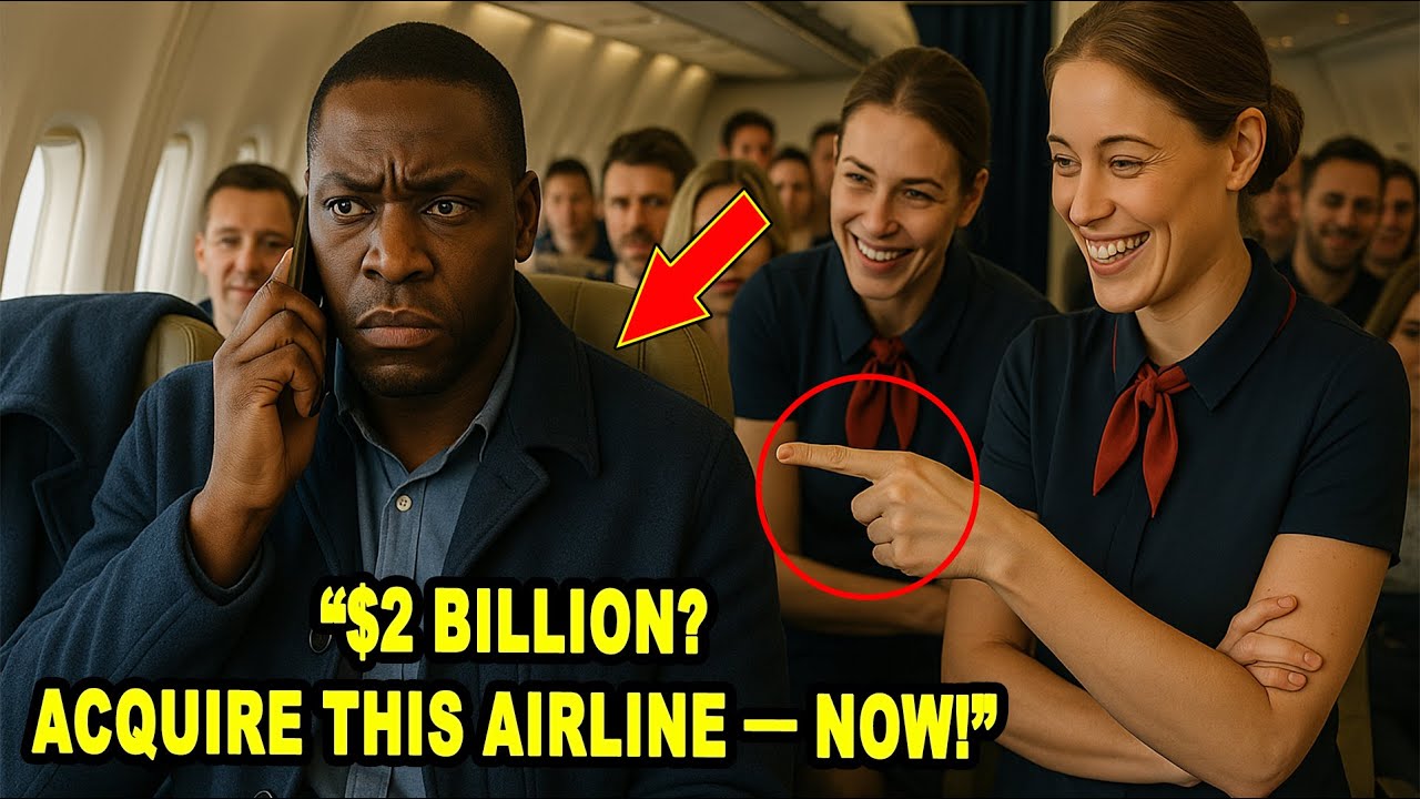 Flight Staff Mocks Black Man’s Jacket in Economy—He’s the CEO Finalizing a $2B Merger
