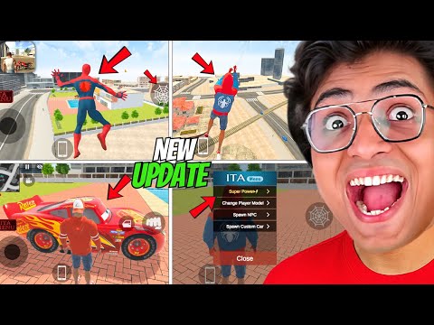 INDIAN THEFT AUTO New Spiderman Update😱 New Superpowers