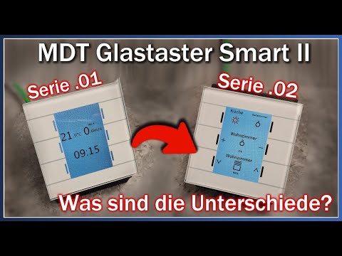 New MDT Smart II glass touch panel - The differences to the old version in detail