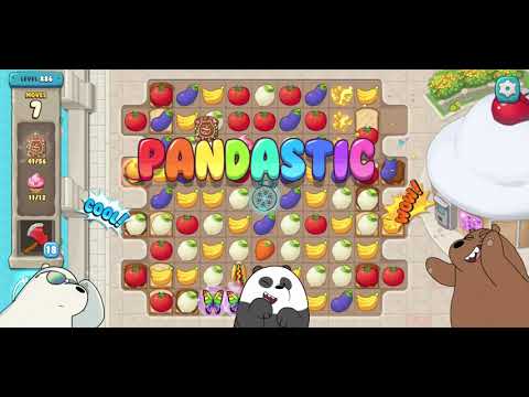 We Bare Bears Match3 Repairs Level 886 - No Boosters