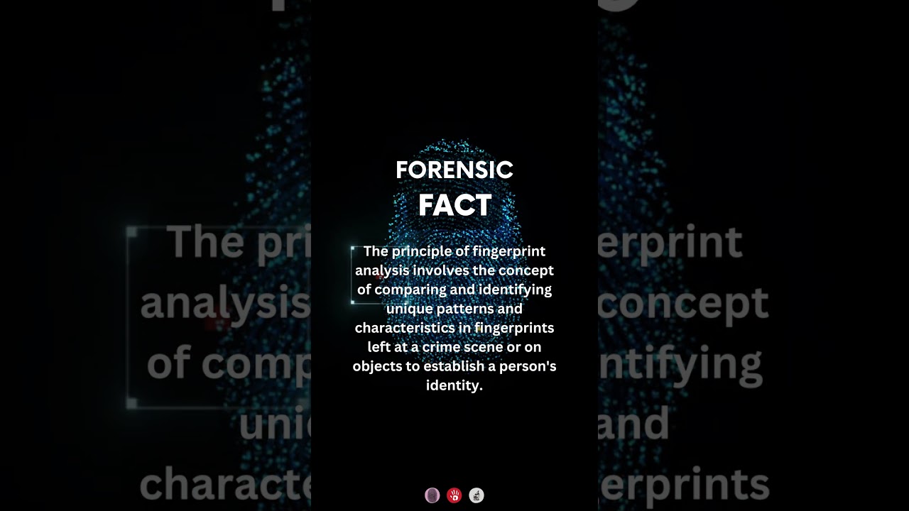 Fingerprint analysis | #forensicscience #forensics #fingerprint
