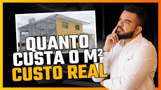 Steel Frame: CUSTO REAL por m² (É MAIS BARATO que TIJOLO?)