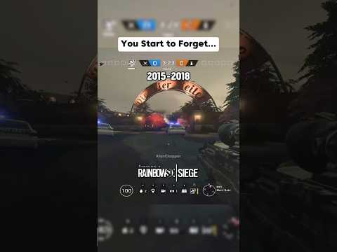 Old Siege vs Now 😢 #rainbowsixsiege #r6 #r6siege