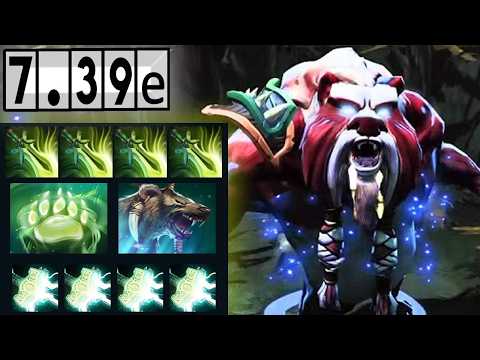 Lone Druid - Mid Lane Vs. Windranger! [Full Match Gameplay Dota 2] 7.39e