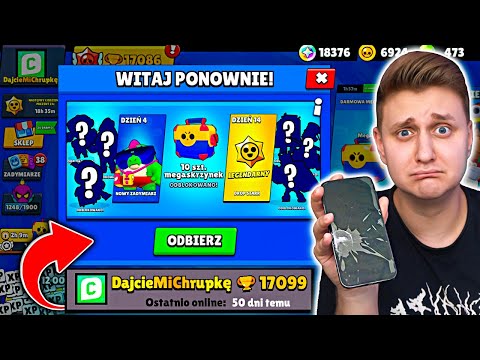 Wszedłem na STARE KONTO po 50 DNIACH i stało się TO!🥹 (ROZBIŁEM📱+ MEGA BOXY i ZADYMIARZE ZA DARMO!)