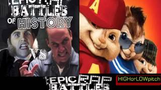 Jack the Ripper vs Hannibal Lecter. Epic Rap Battles of History Season 4. CHIPMUNKS&#39; version