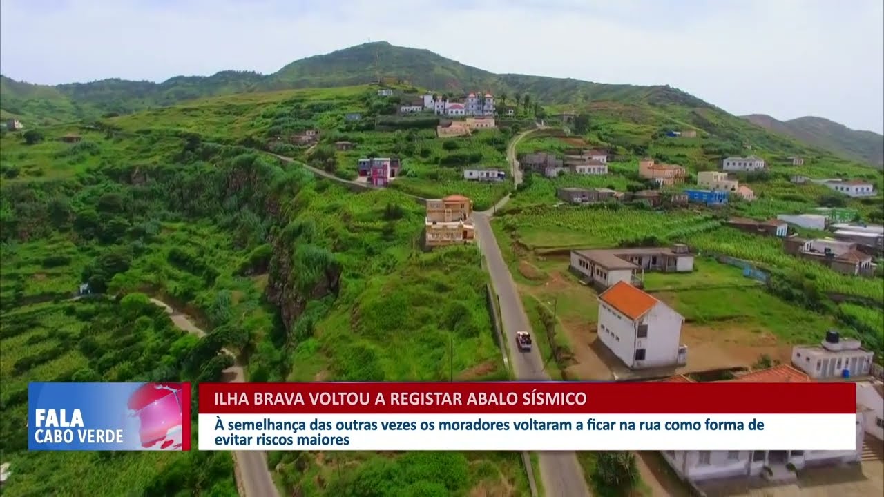 Ilha Brava voltou a registar abalo sísmico | Fala Cabo Verde