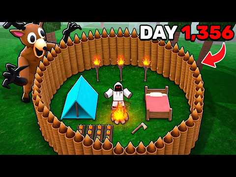 I Built the SAFEST AFK Base in 99 Nights in the Forest!