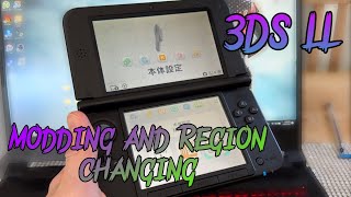 Modding and Changing Region on 3DS LL