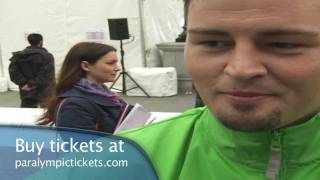 Download lagu Heinrich Popow shows some leg for London 2012 Paralympics mp3