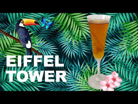 EIFFEL TOWER - This COGNAC based SAZERAC variation is a must try for all Sazerac and Cognac lovers.