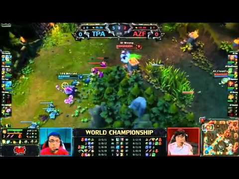League of legends World Championship Grand Final {Game 1} TPA vs AZF
