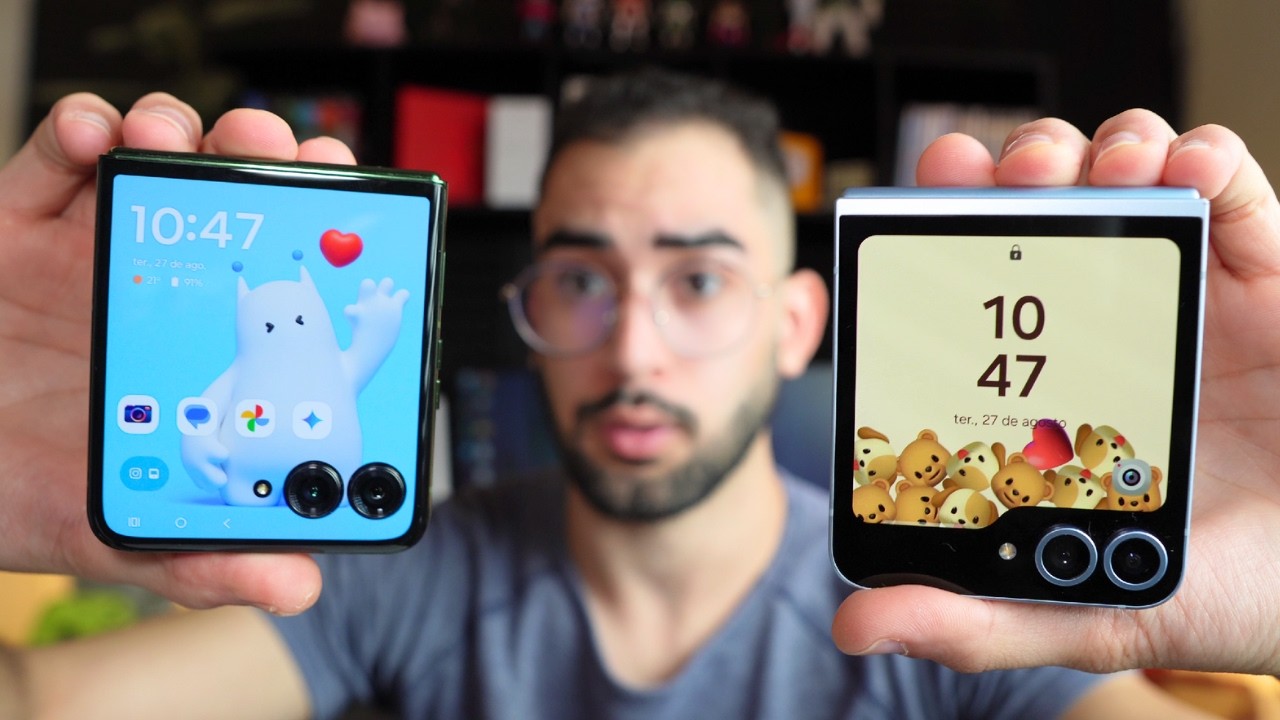QUAL É O MELHOR CELULAR DOBRÁVEL? 🔥 Z Flip 6 vs Razr 50 Ultra
