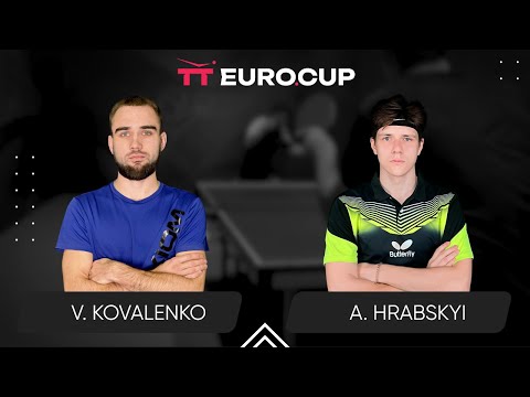 17:45 Viacheslav Kovalenko - Andrii Hrabskyi 11.03.2025 TT Euro.Cup Ukraine Master TABLE 4