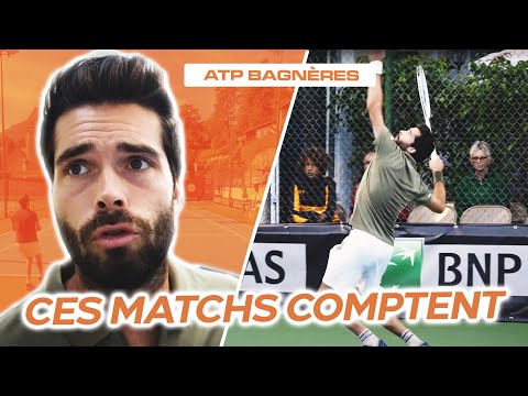 Match contre un ancien TOP 100 en 1/4 de finale du tournoi ATP de Bagnères-de-Bigorre (25.000 $)