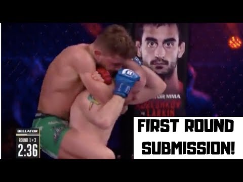 JAMES GALLAGHER SUBMITS STEVEN GRAHAM IN THE FIRST ROUND! - BELLATOR 217 REACTION/RECAP!