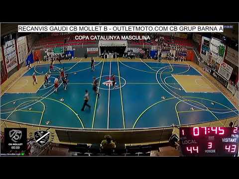 RECANVIS GAUDI CB MOLLET B   CB GRUP BARNA A