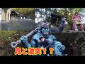 鬼に遭遇!?登別温泉街の旅。