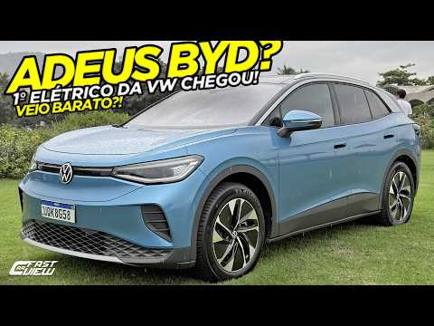 NOVO VOLKSWAGEN ID4 2027 +CONFIÁVEL QUE BYD E GWM COM AUTONOMIA +500 KM E ACABAMENTO DE PASSAT!?